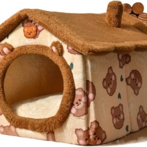 Cozy-Pet-Cave-Sleeping-Bed