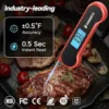 Digital 3S Instant Read Meat Thermometer with Backlight & Foldable Probe